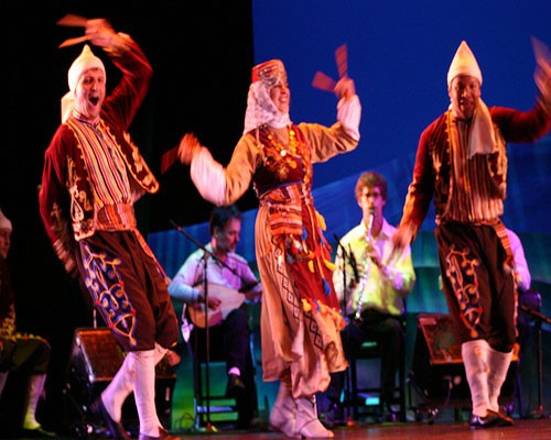 Turkish Oriental Show during The Dinner Night in Red Sea Turkish Oriental Show during The Dinner Night in Red Sea